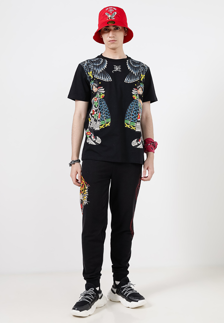 Geisha & Eagle Regular Tee - Men