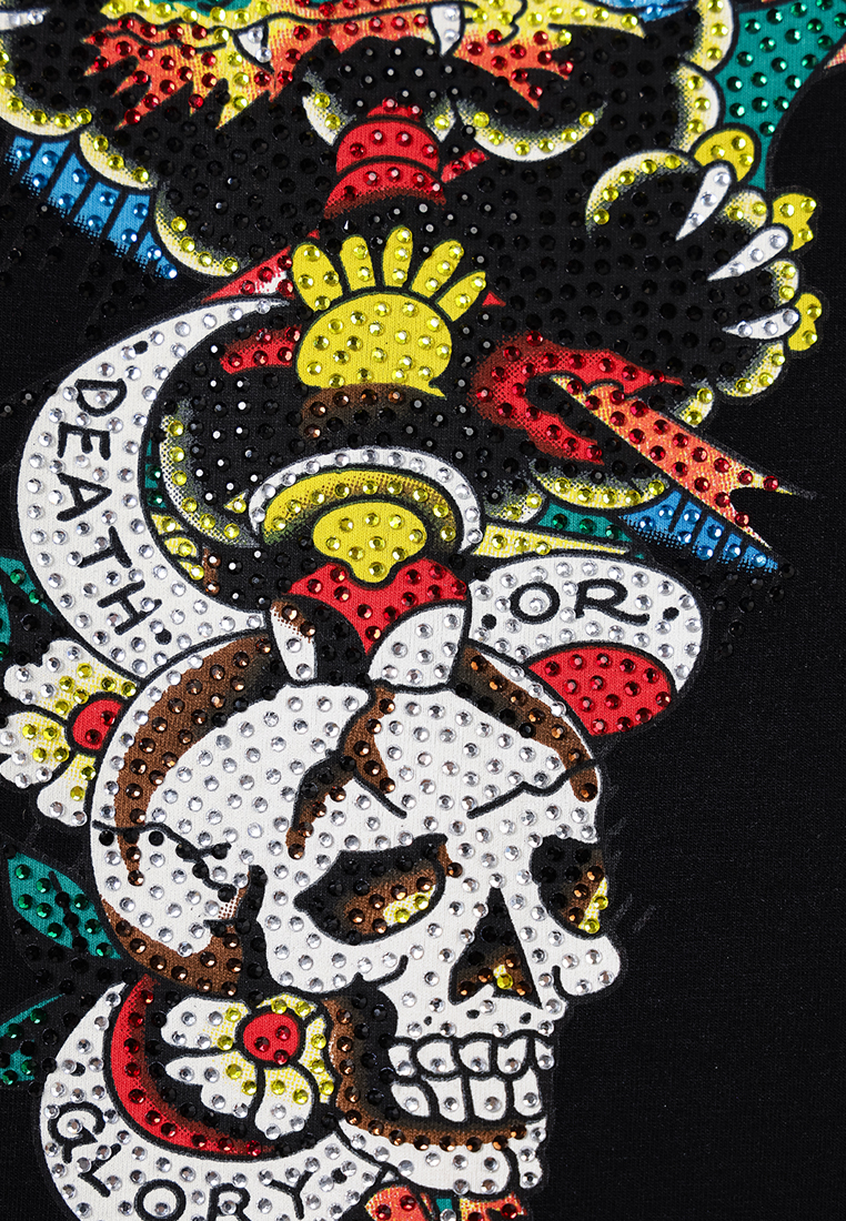 Dragon & Skull Regular Tee - Men