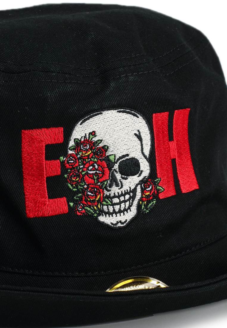 EH Roses & Skull  - Bucket Hat