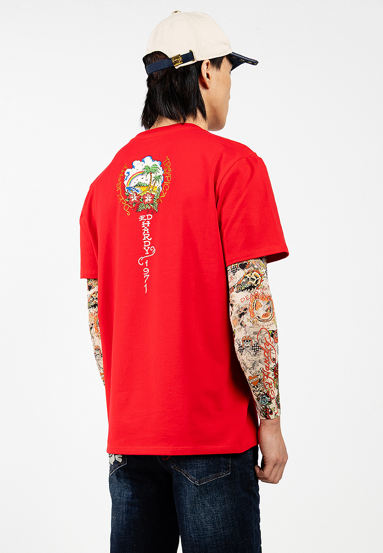 Paradise Koi Regular Tee - Men