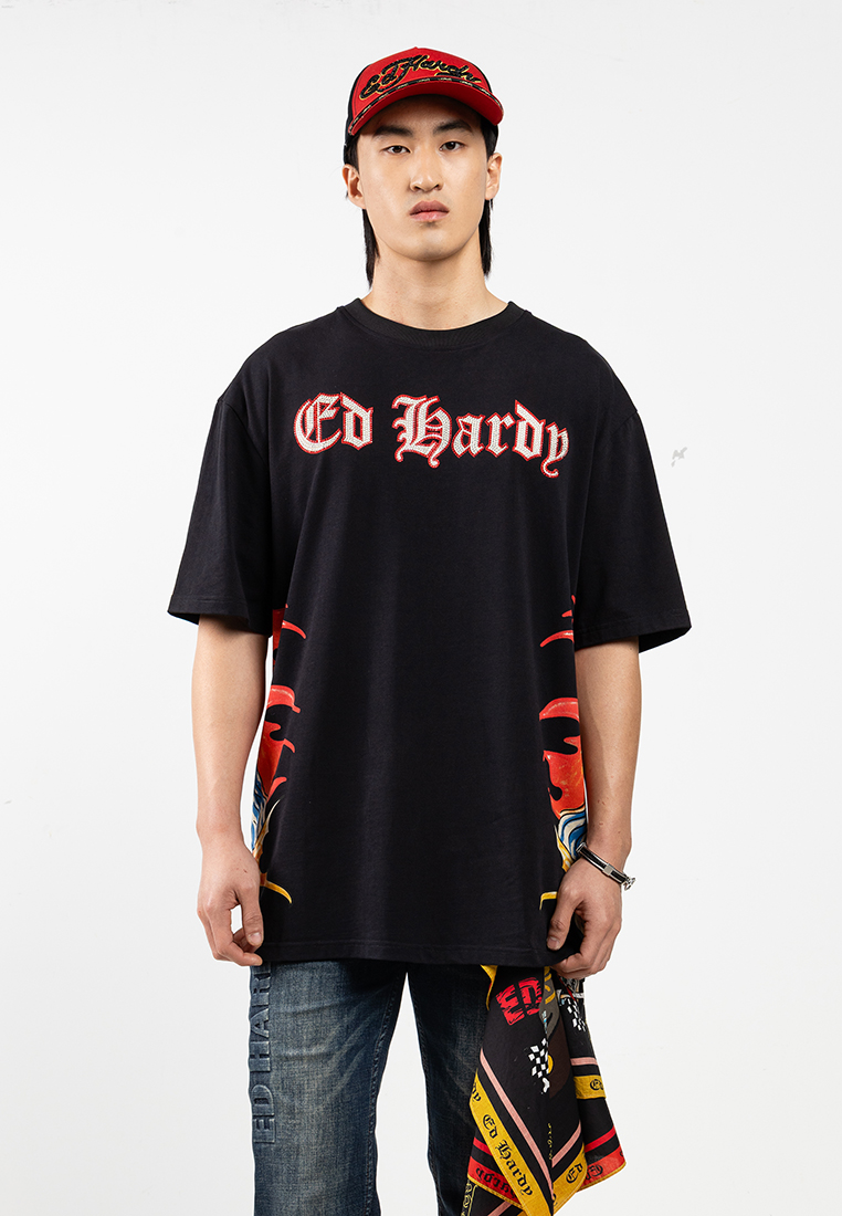 Blazing House Oversized Tee