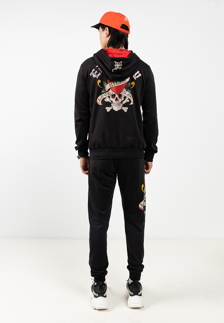 Heart & Skull Hooodie - Unisex