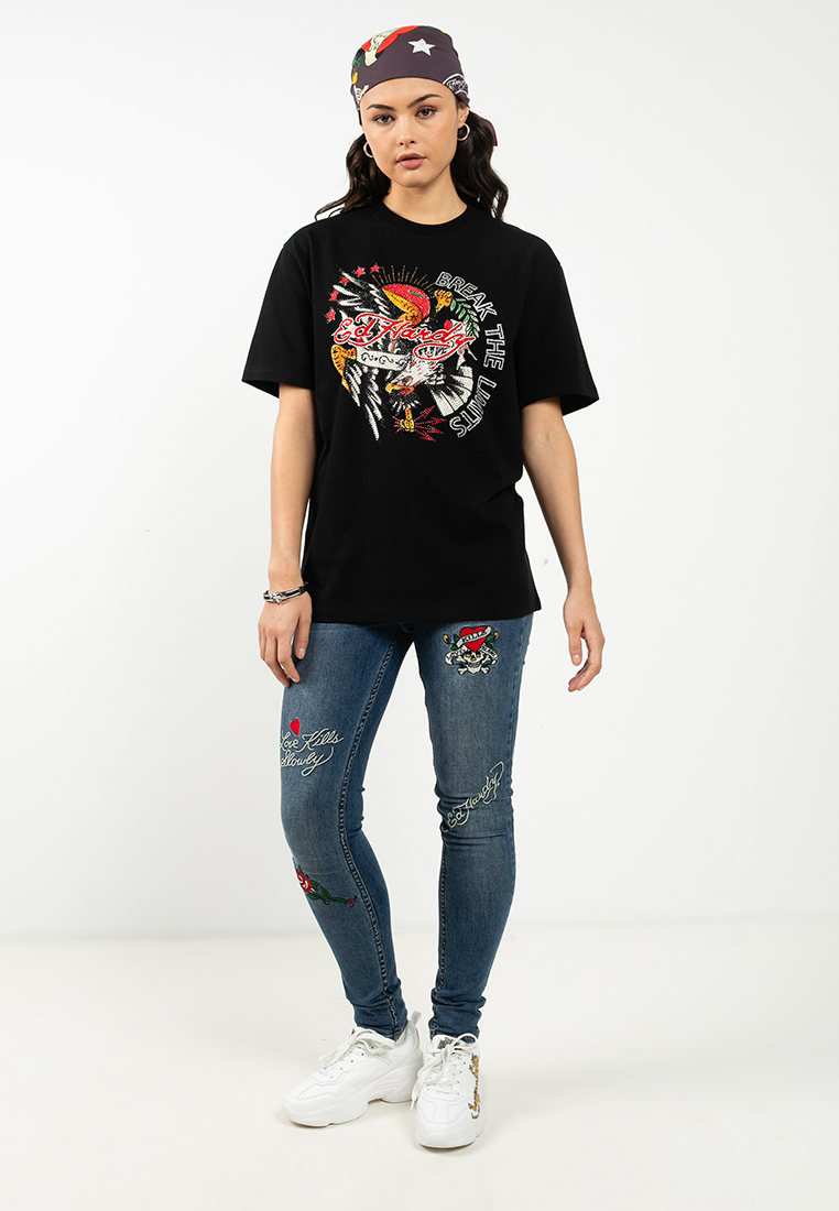 Break The Limits Eagle Oversized Tee - Unisex