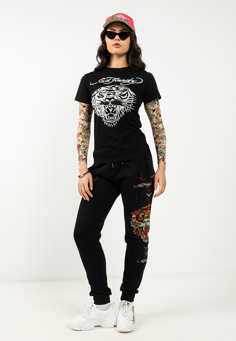 Crystal Classic Tiger Regular Tee- Ladies