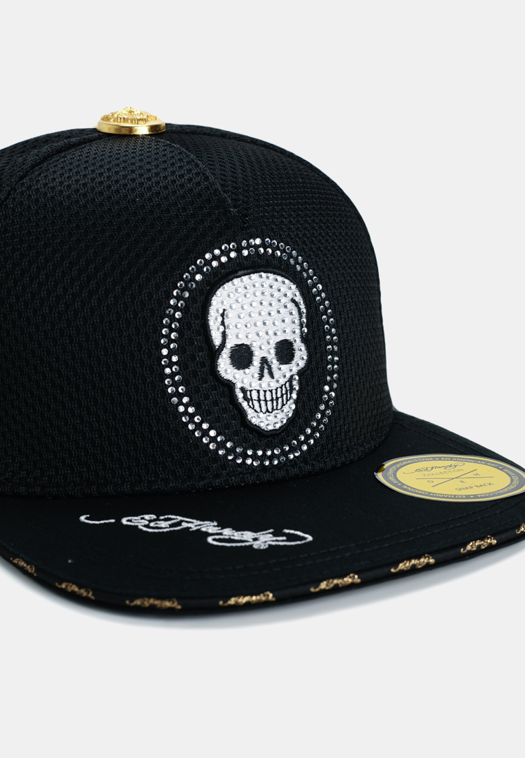 Ed Hardy L.A Skull Snapback Cap