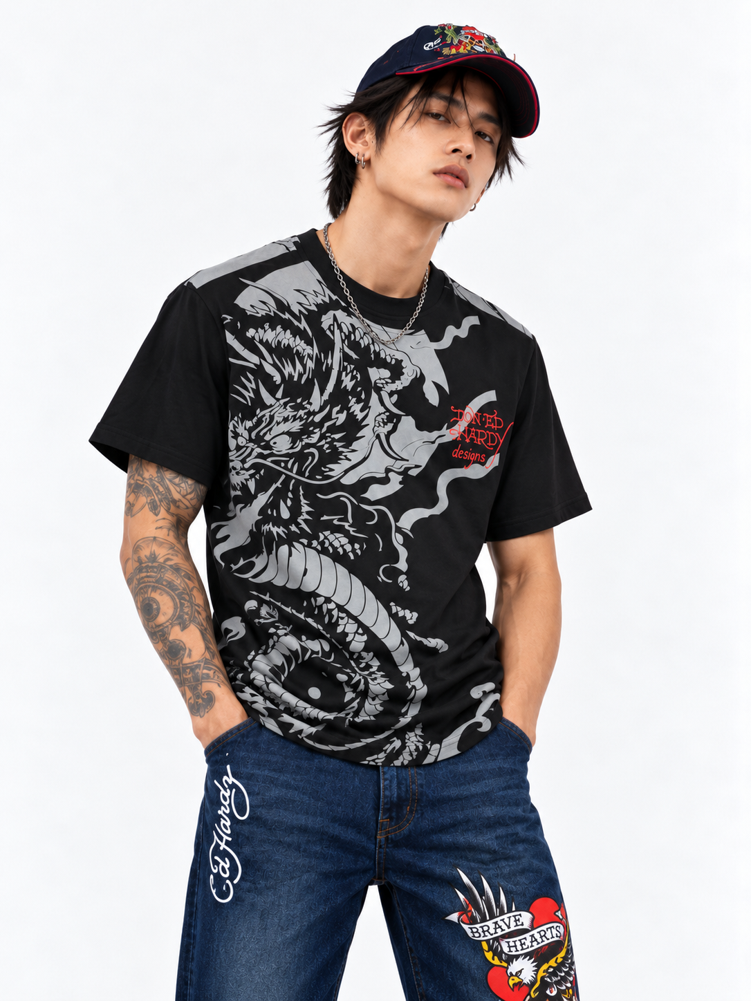 Full Print Dragon Regular Tee