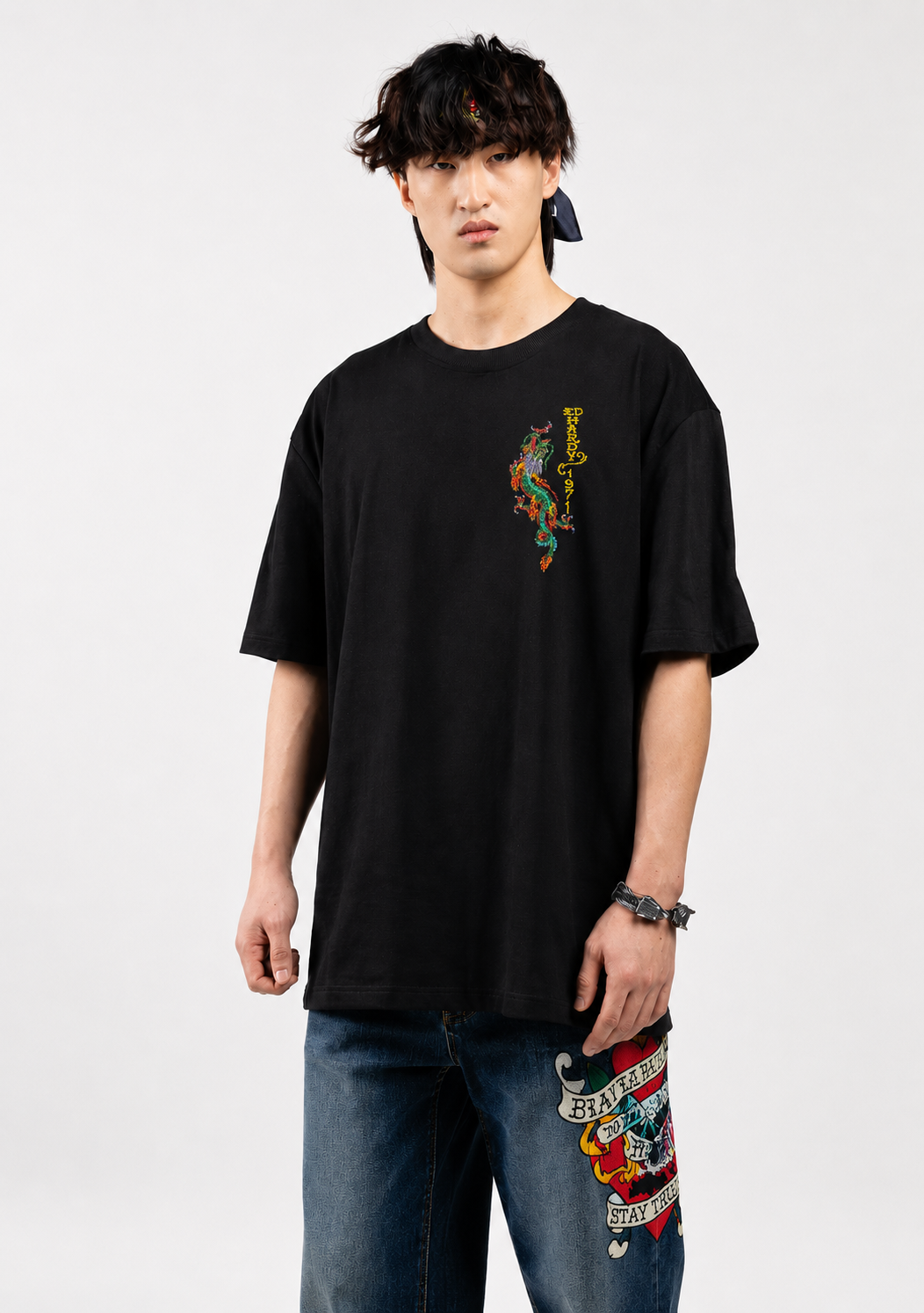 Rising Dragon Oversized Tee
