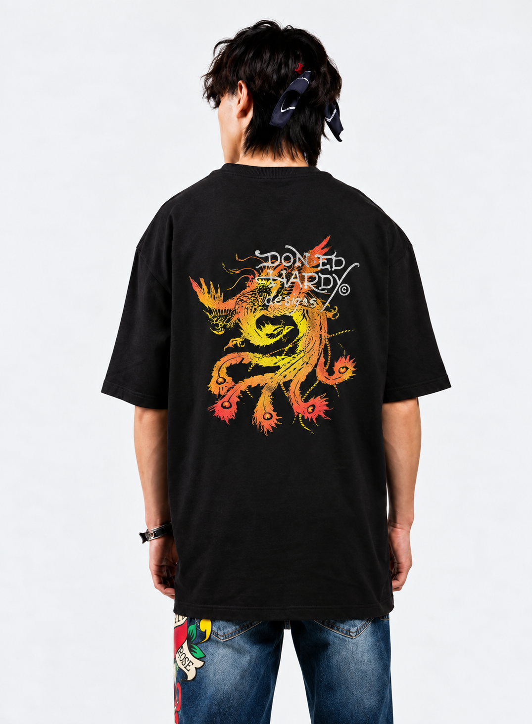 Rising Phoenix Men Oversized