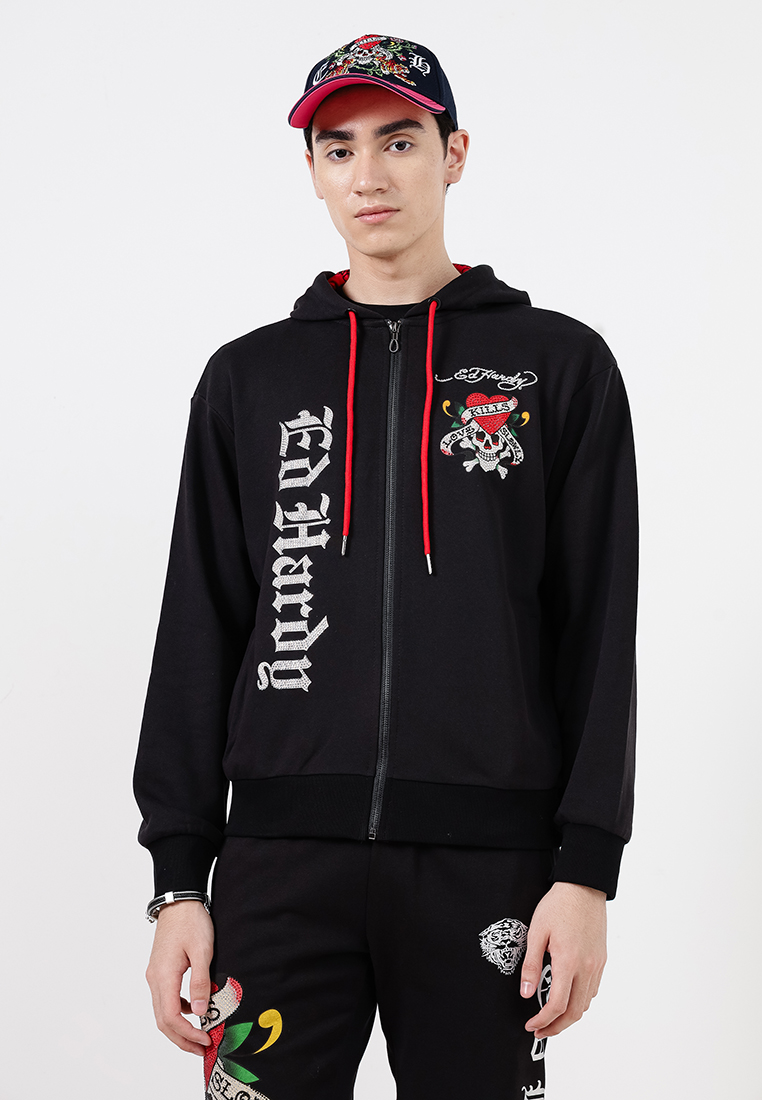 Heart & Skull Hooodie - Unisex