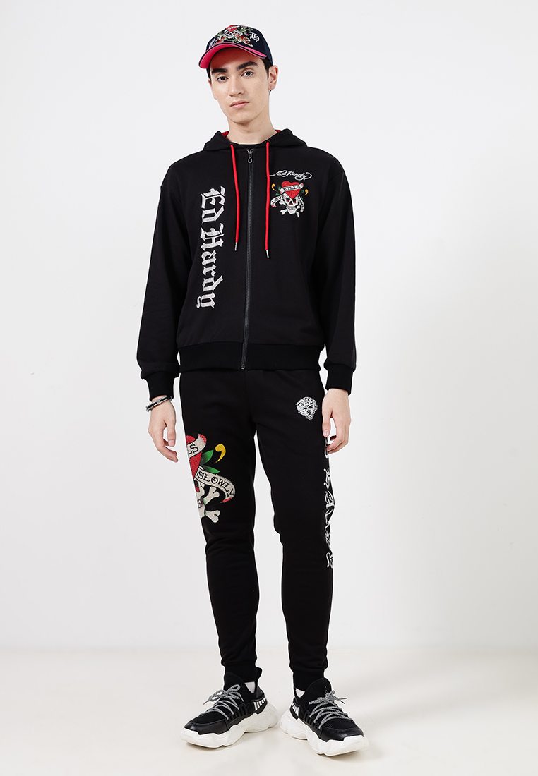 Heart & Skull Hooodie - Unisex