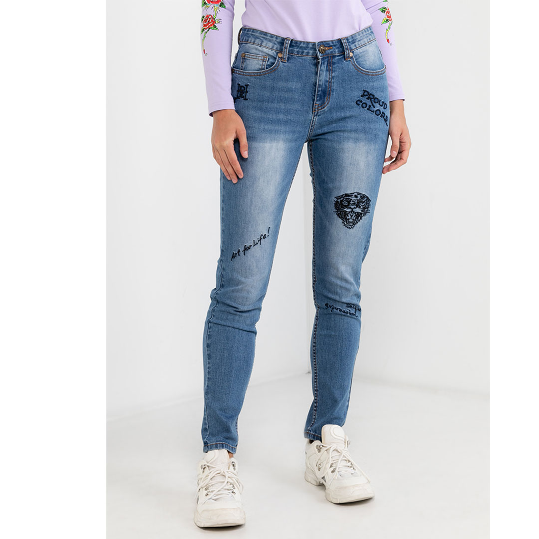 Art For Life Denim Jeans