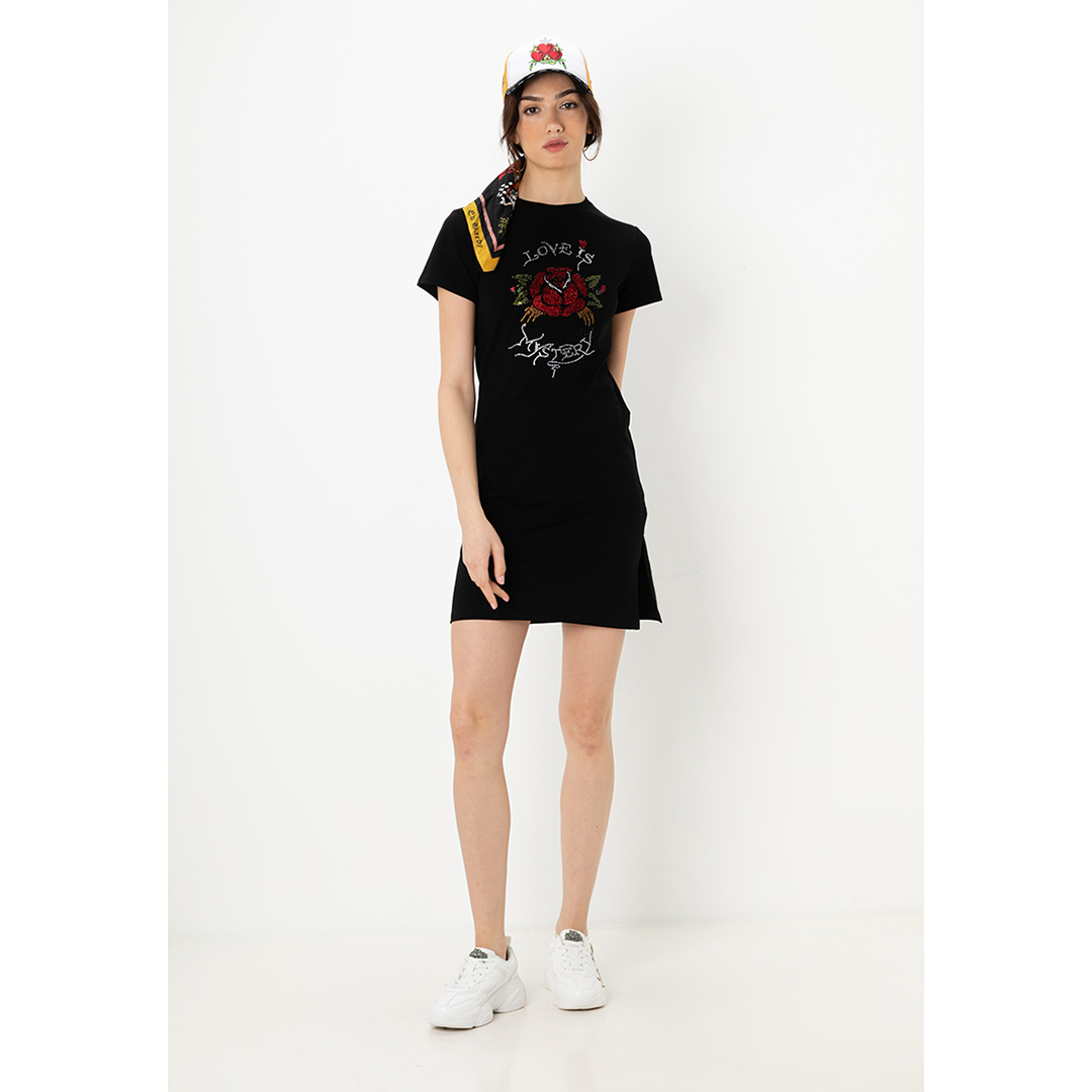 Love Is Mystery Slim Dress-Ed Hardy Asia