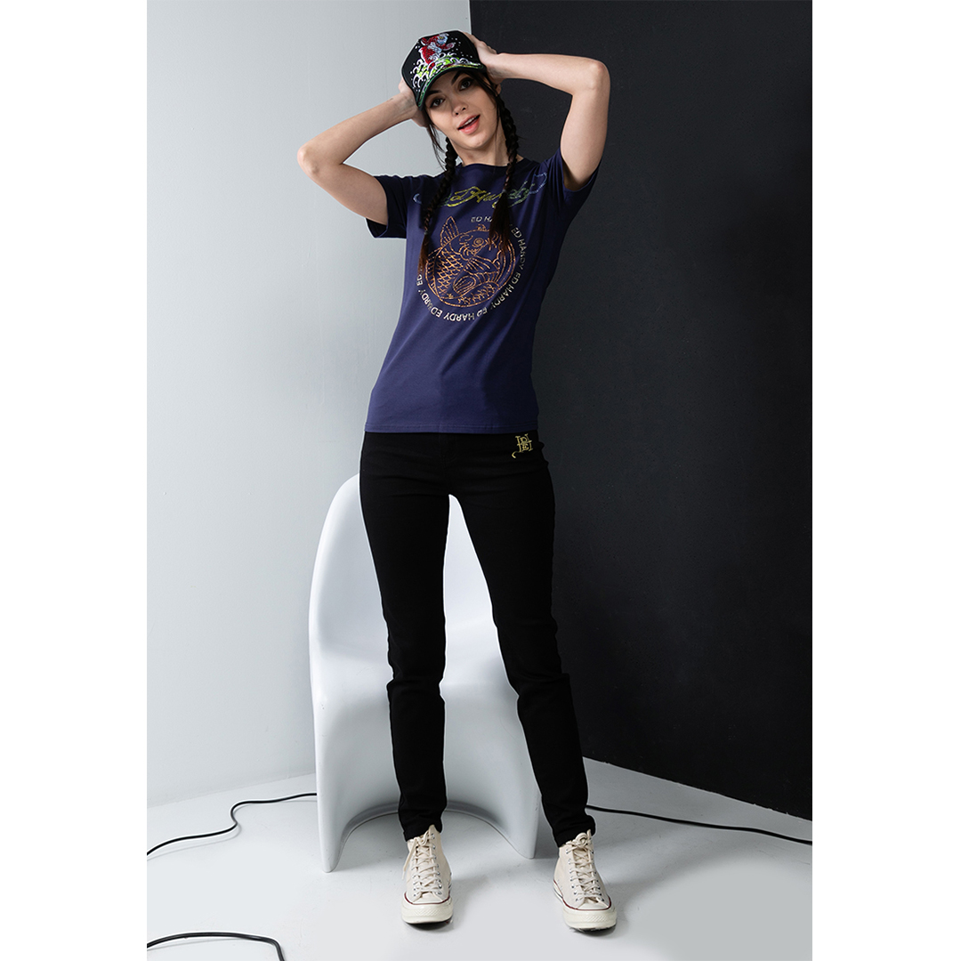 Fortune Koi Regular Tee - Ladies