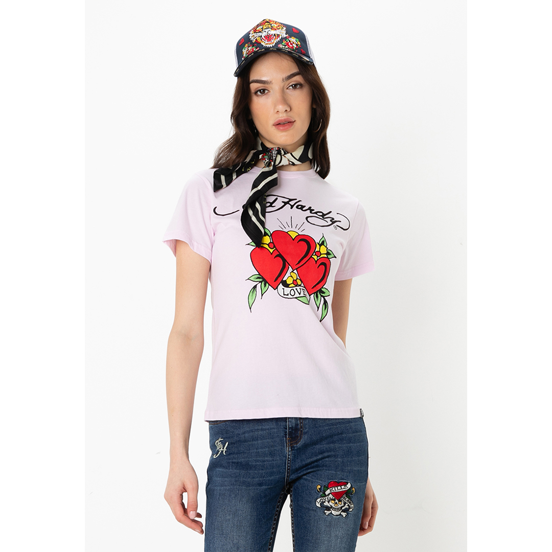 Endless Love Women Regular Tee-Ed Hardy Asia