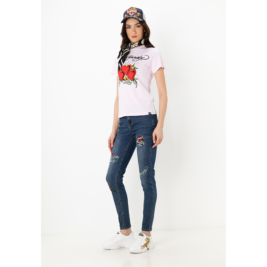 Endless Love Women Regular Tee-Ed Hardy Asia