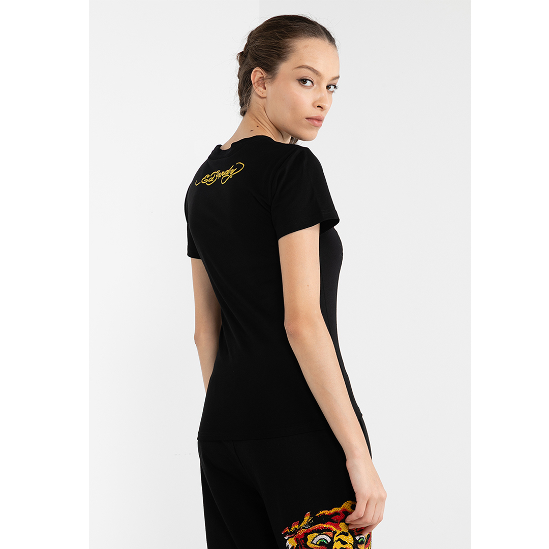 Signature Tiger Women Regular Tee-Ed Hardy Asia
