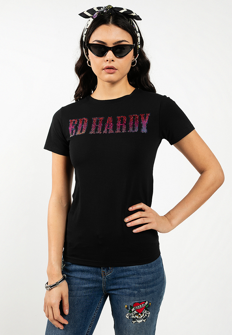 Cyber Signature Short Sleeve Tee - Ladies