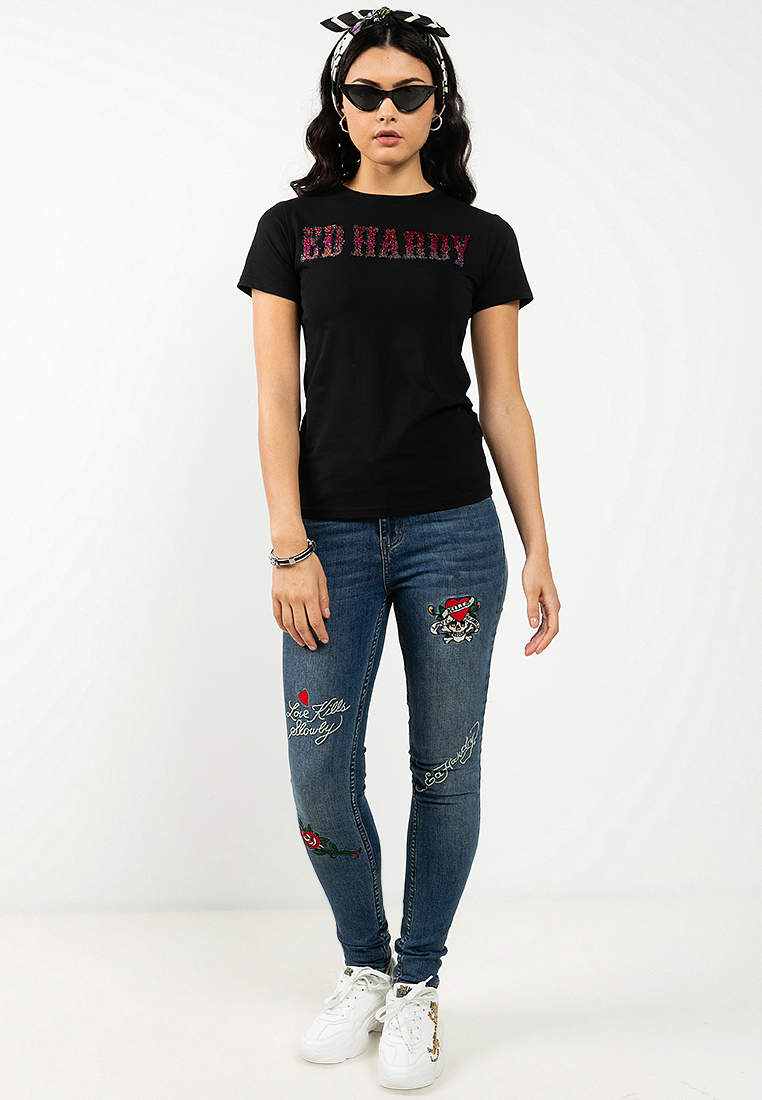 Cyber Signature Short Sleeve Tee - Ladies