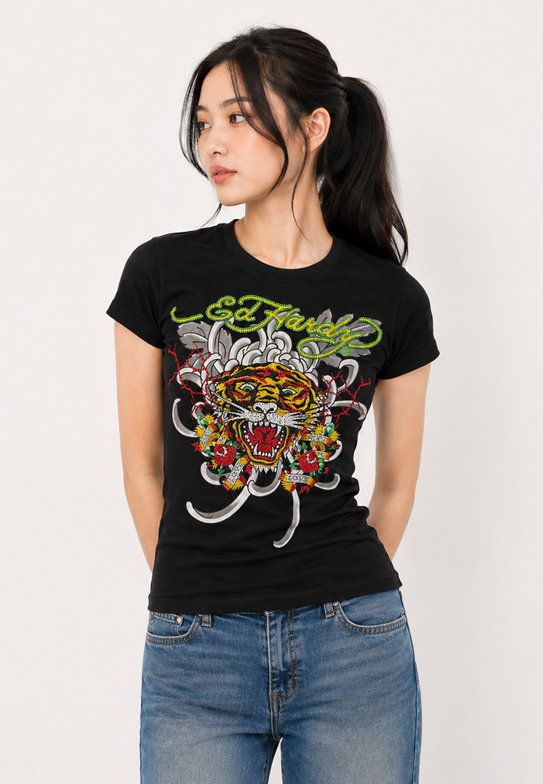 Blossom Flower Tiger Regular Tee