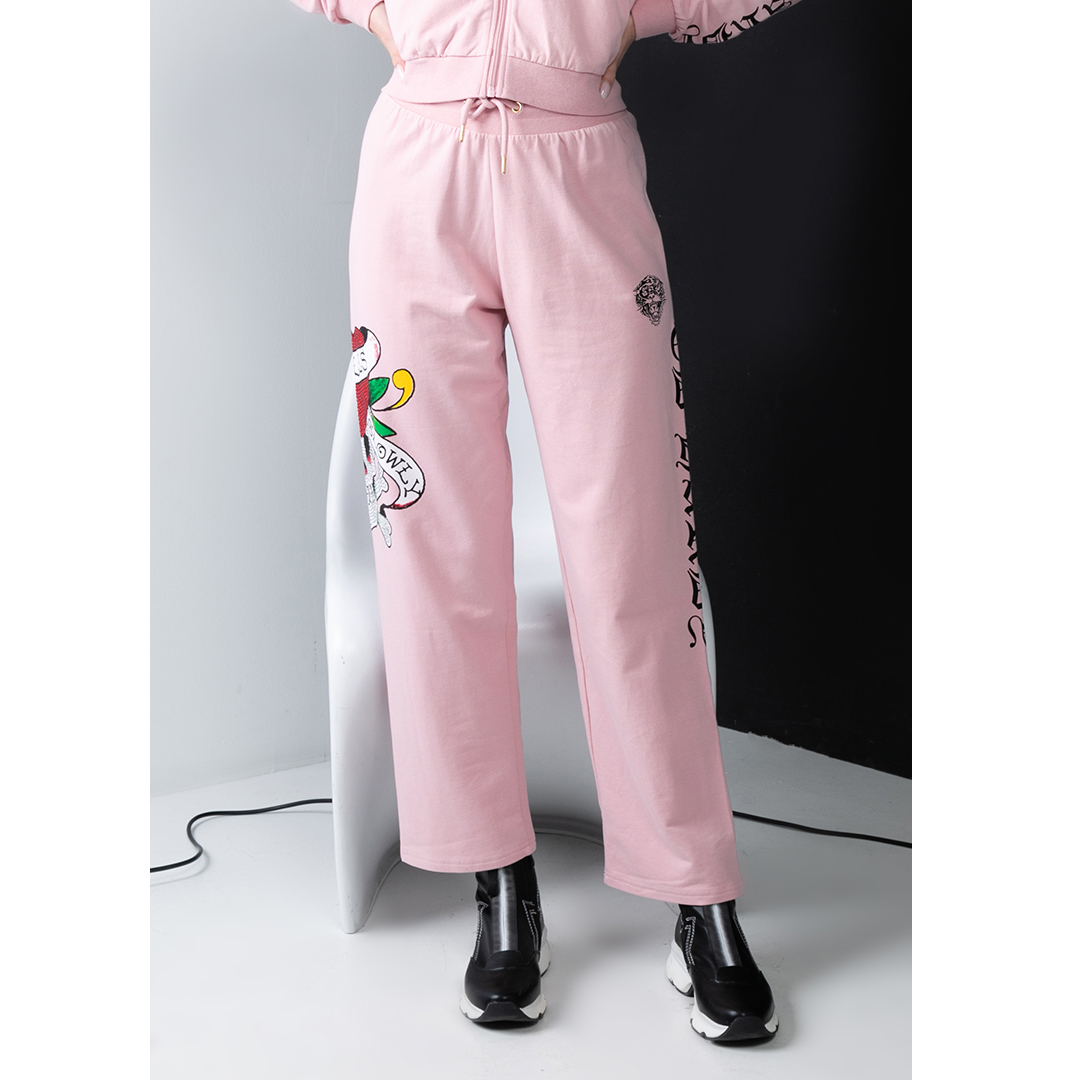 L.K.S Skull Track Pants-Ed Hardy Asia