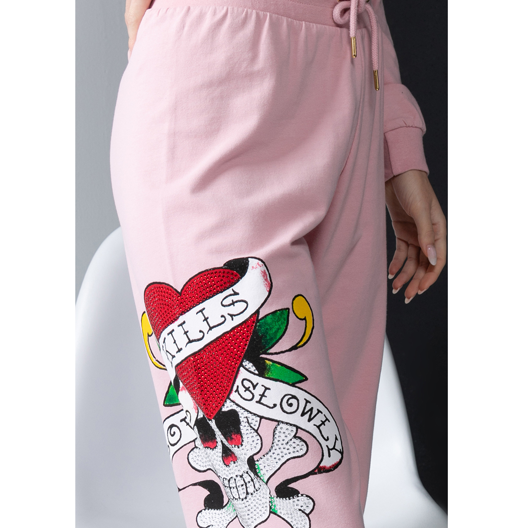 L.K.S Skull Track Pants-Ed Hardy Asia