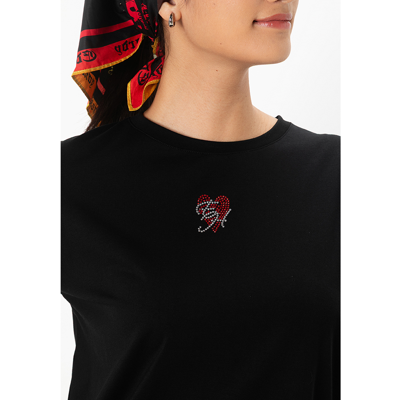 Heart & Rose Women Oversized Tee-Ed Hardy Asia