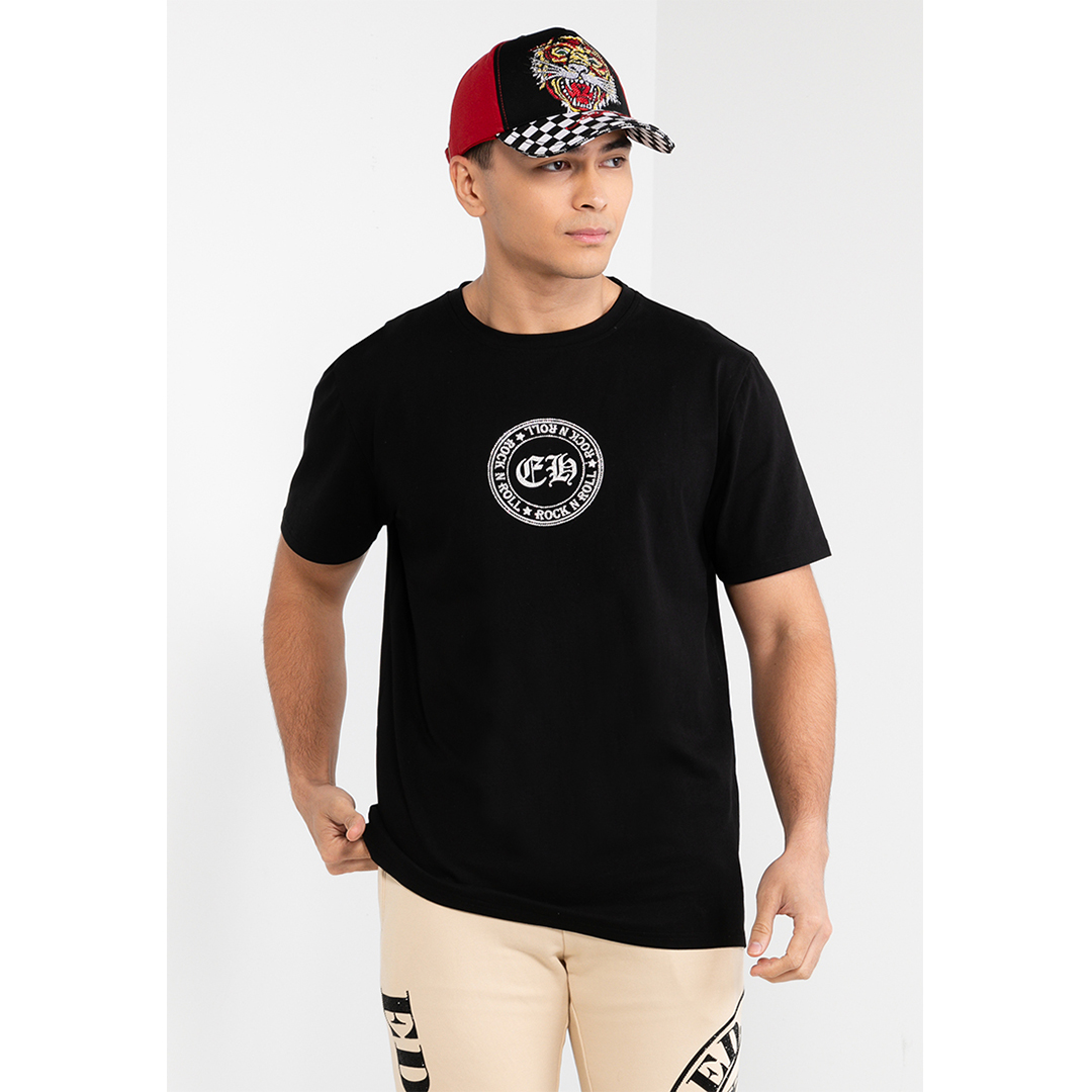 Rock N Roll Guitar Men Regular Tee