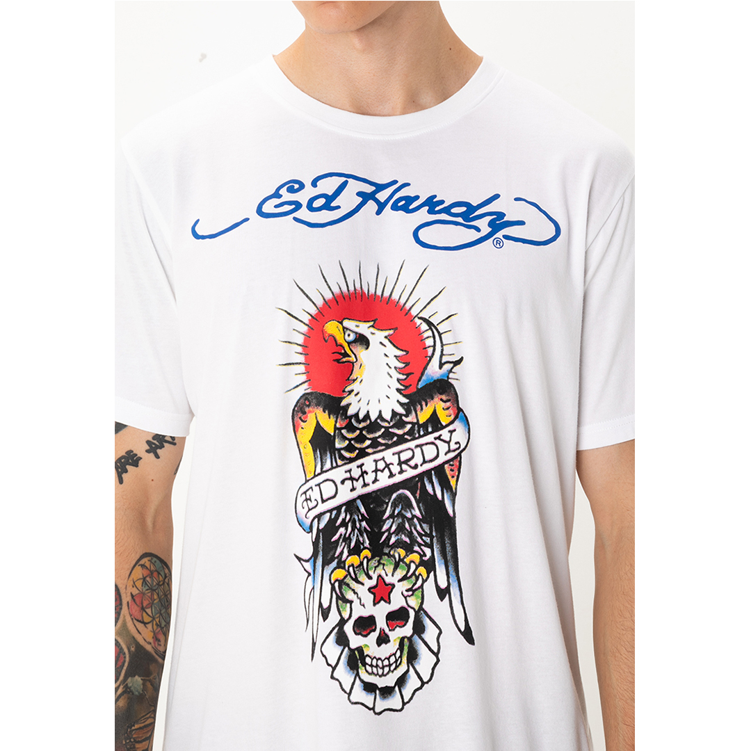 Eagle Skull Men Regular Tee-Ed Hardy Asia