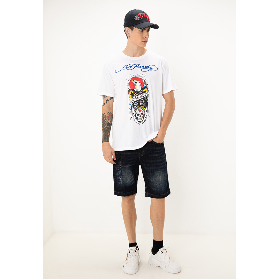 Eagle Skull Men Regular Tee-Ed Hardy Asia