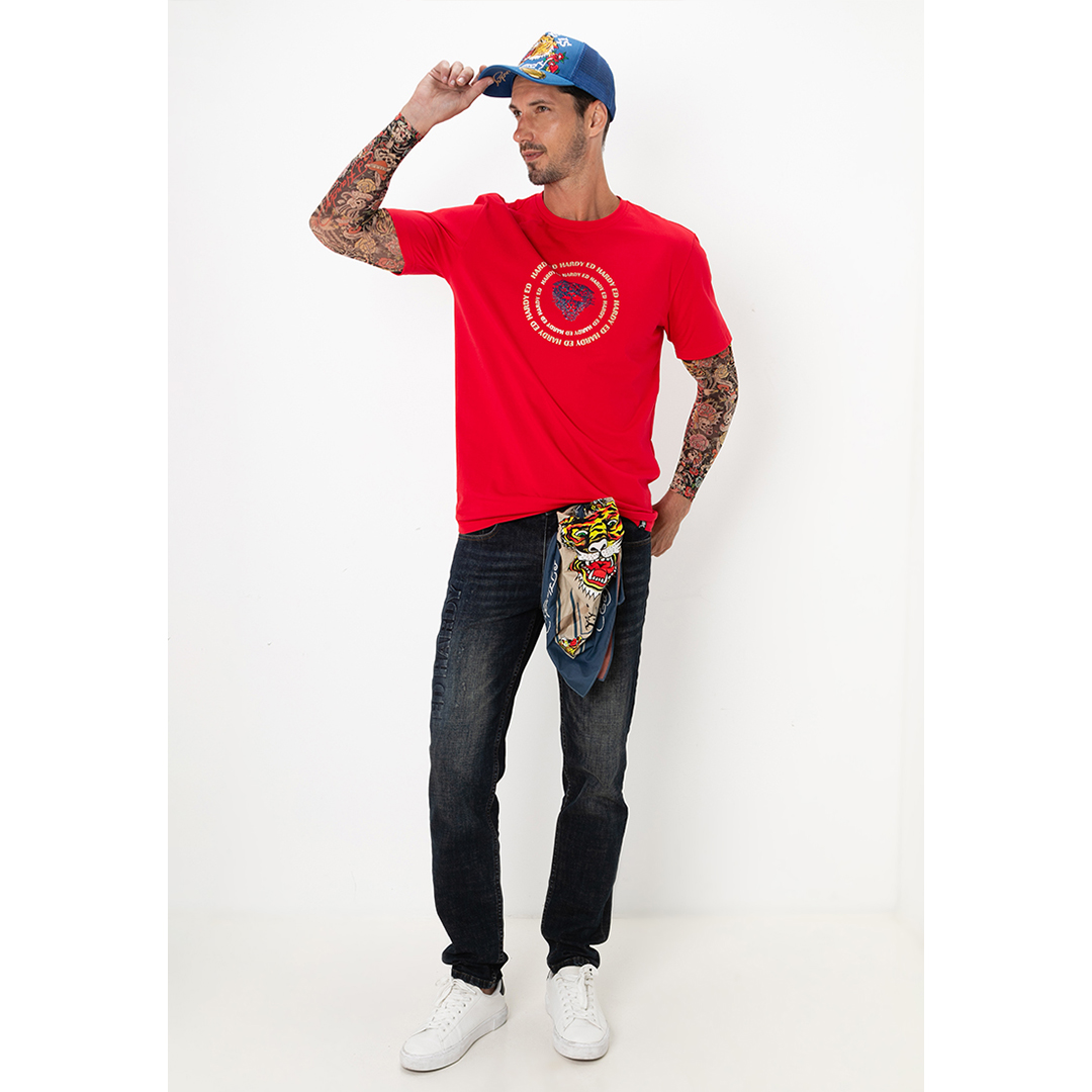 The Legacy Tiger Men Regular Tee-Ed Hardy Asia