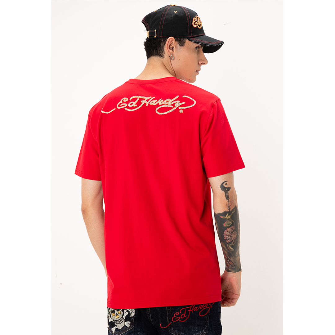 King Skull Men Regular Tee-Ed Hardy Asia