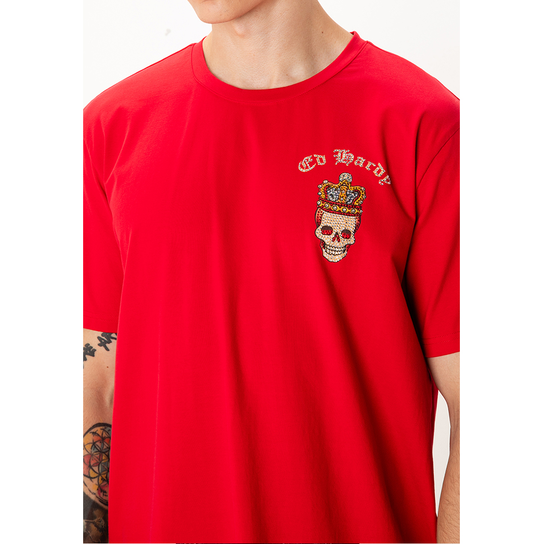 King Skull Men Regular Tee-Ed Hardy Asia