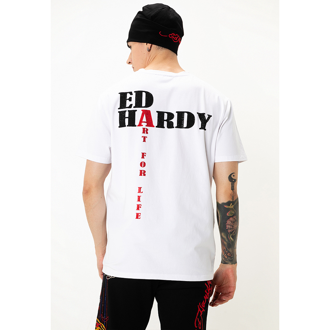 Art For Life Tiger Men Regular Tee-Ed Hardy Asia