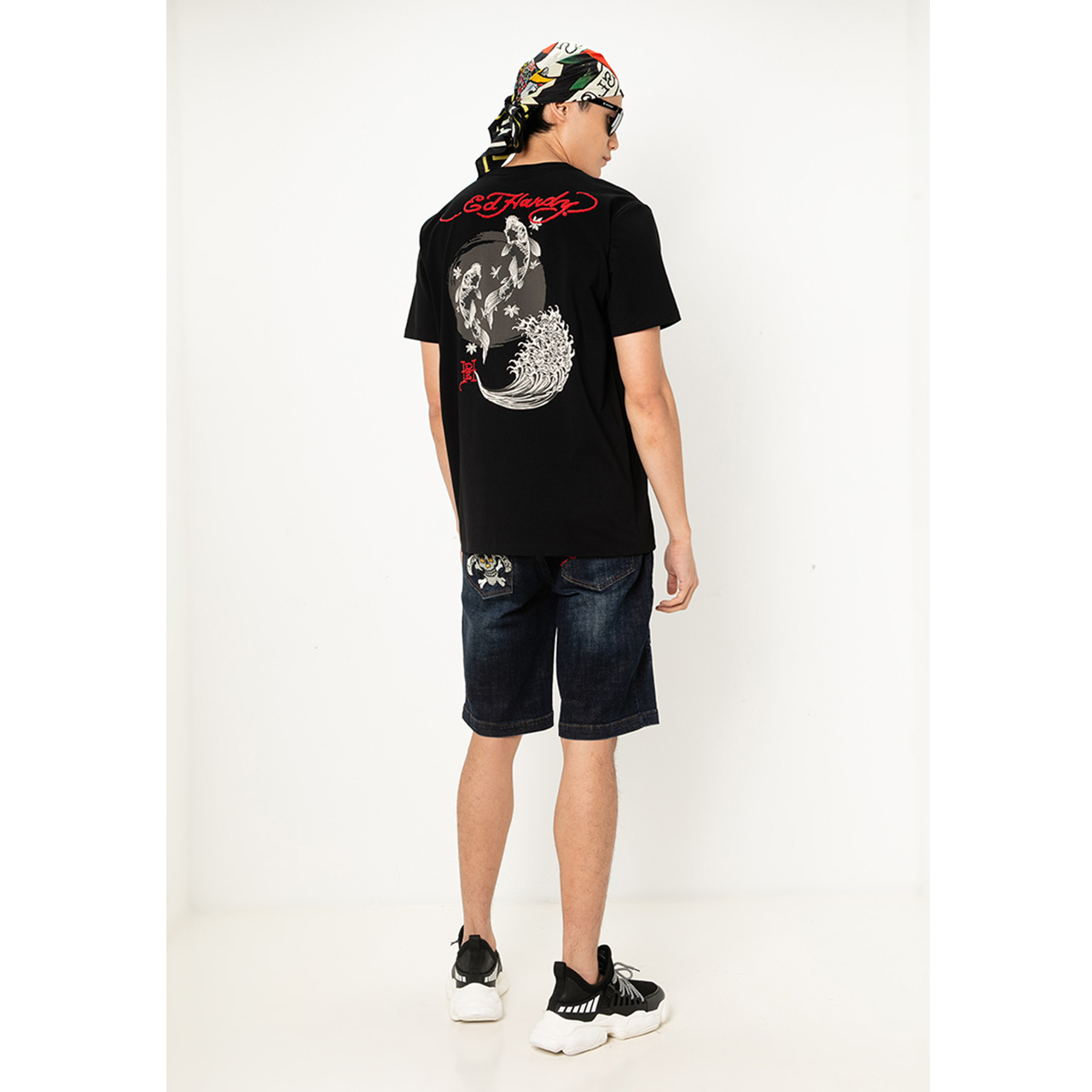 Ed Hardy Fortune Sun Koi Regular Tee