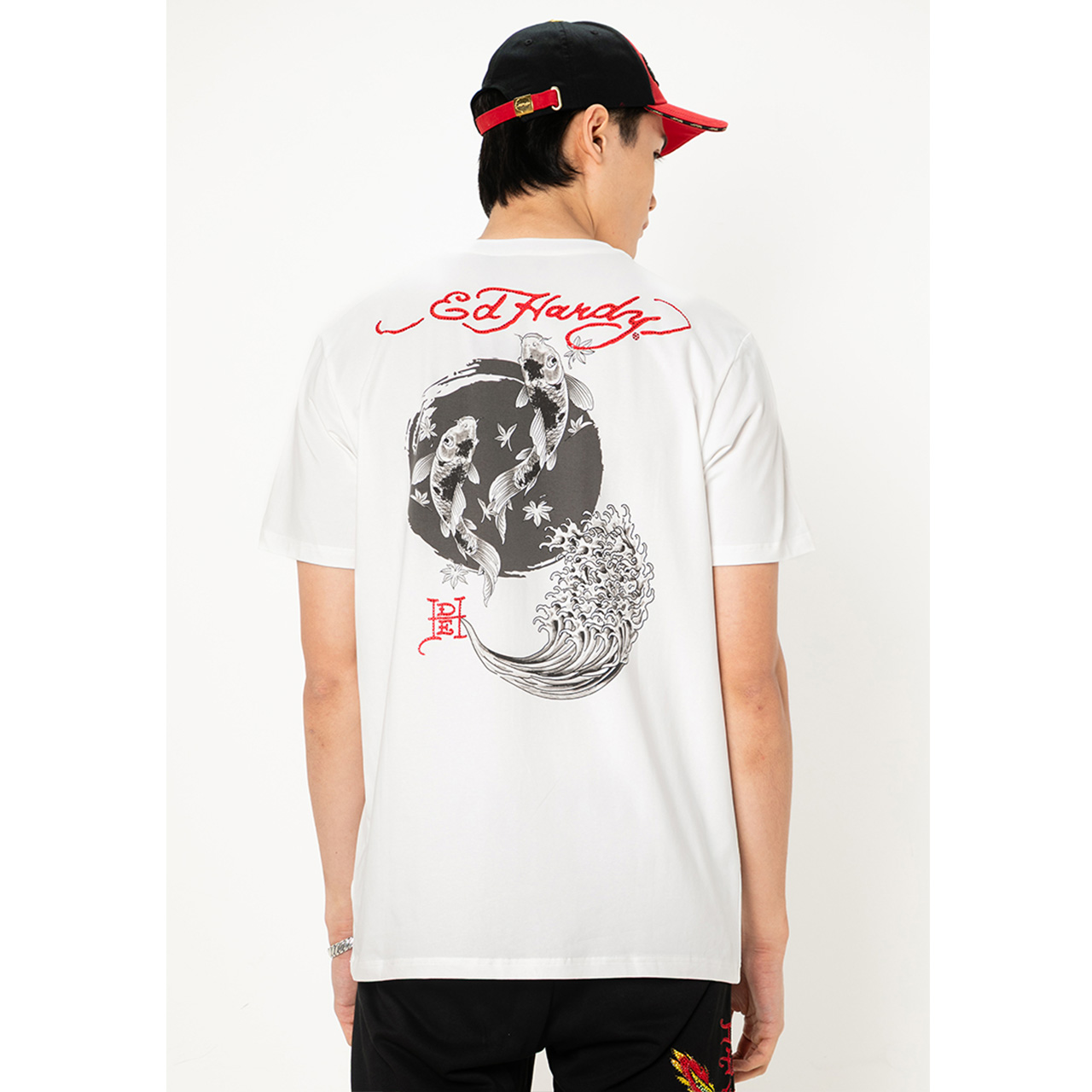 Ed Hardy Fortune Sun Koi Regular Tee