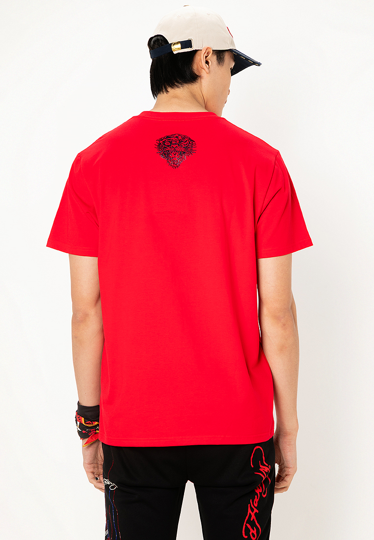 Ed Hardy Gleam Navy Classic Tiger Regular Tee