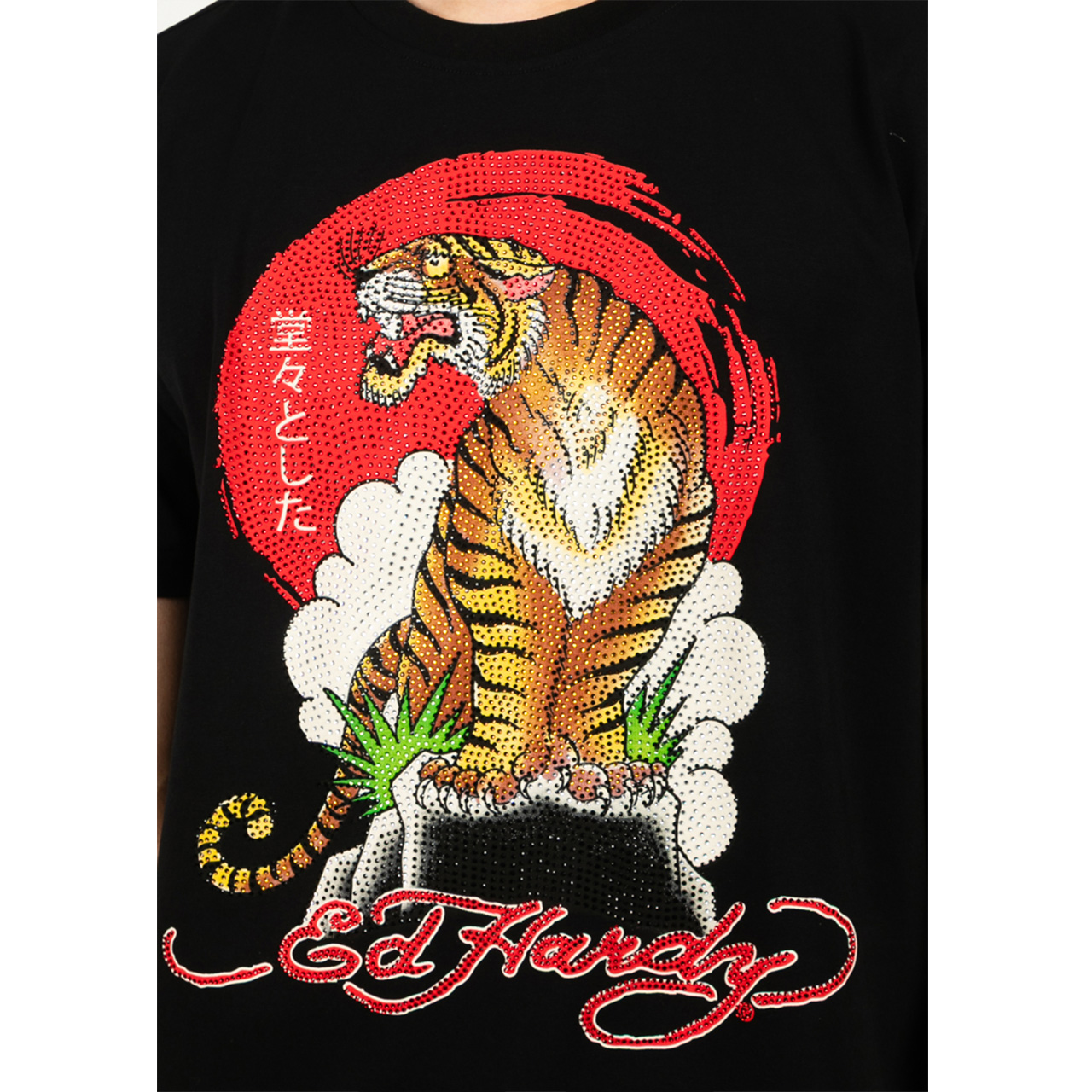 Ed Hardy Rising Sun Tiger Regular Tee