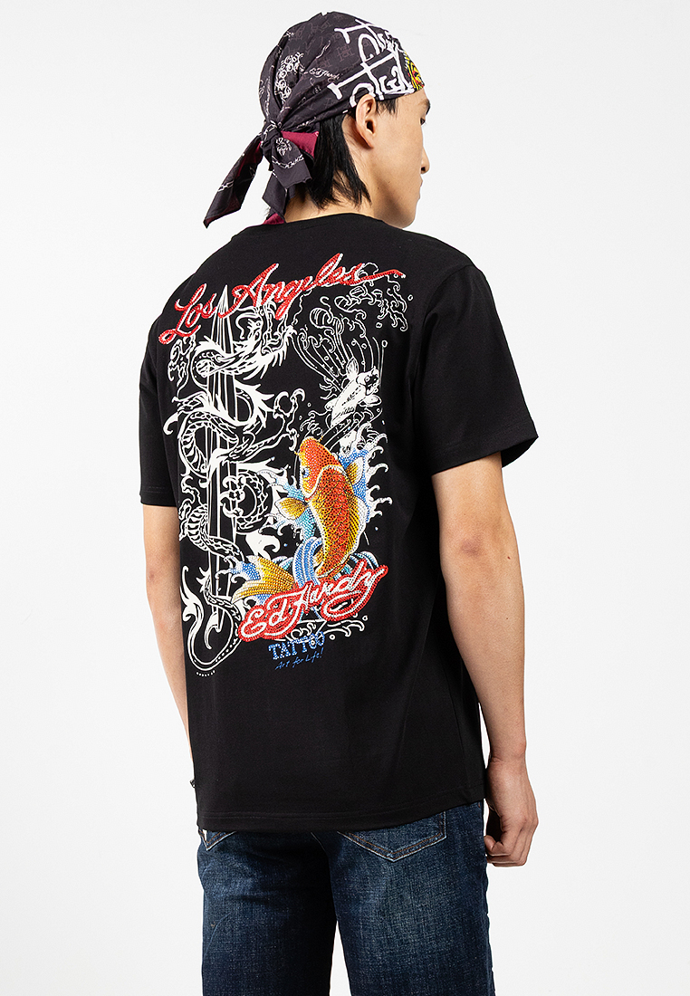 Koi Dragon Regular Tee - Men