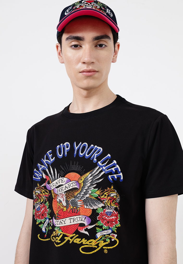 Brave Hearts Eagle Tee - Men-Ed Hardy Asia