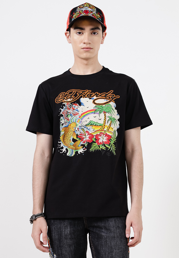 Paradise Koi Regular Tee - Men