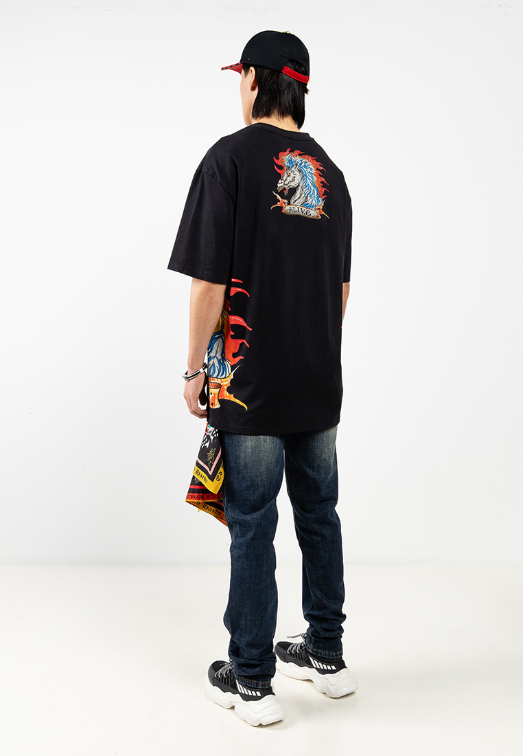 Blazing House Oversized Tee
