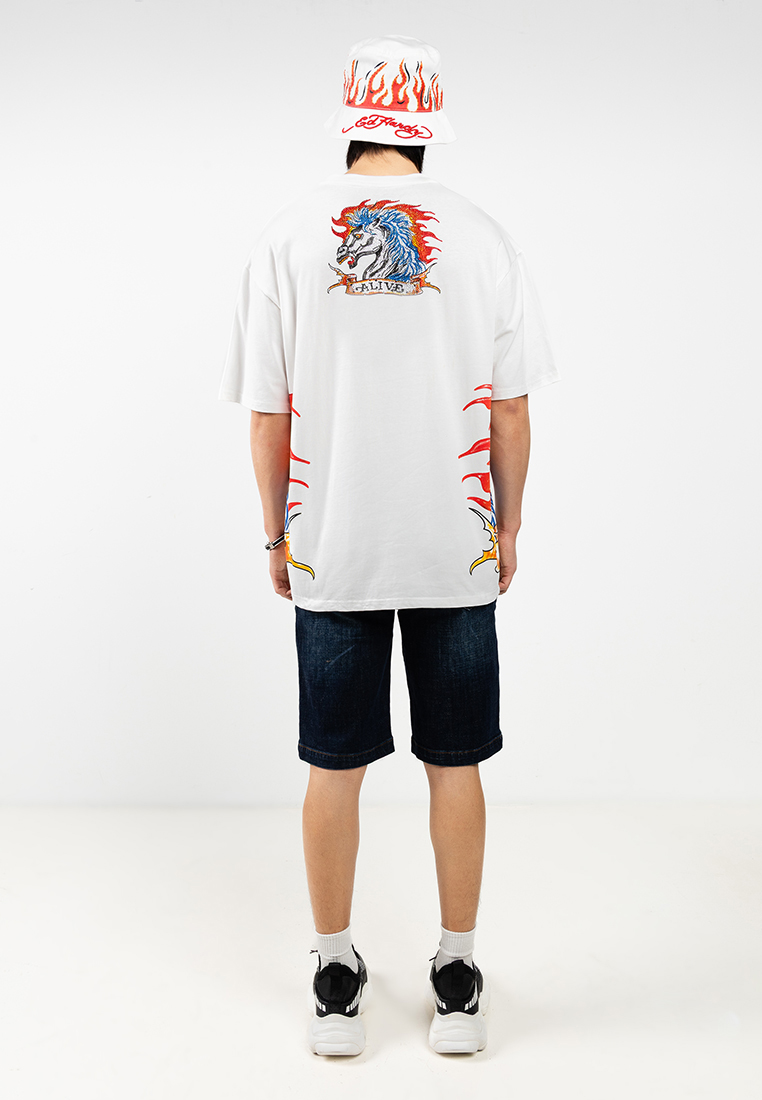 Blazing House Oversized Tee