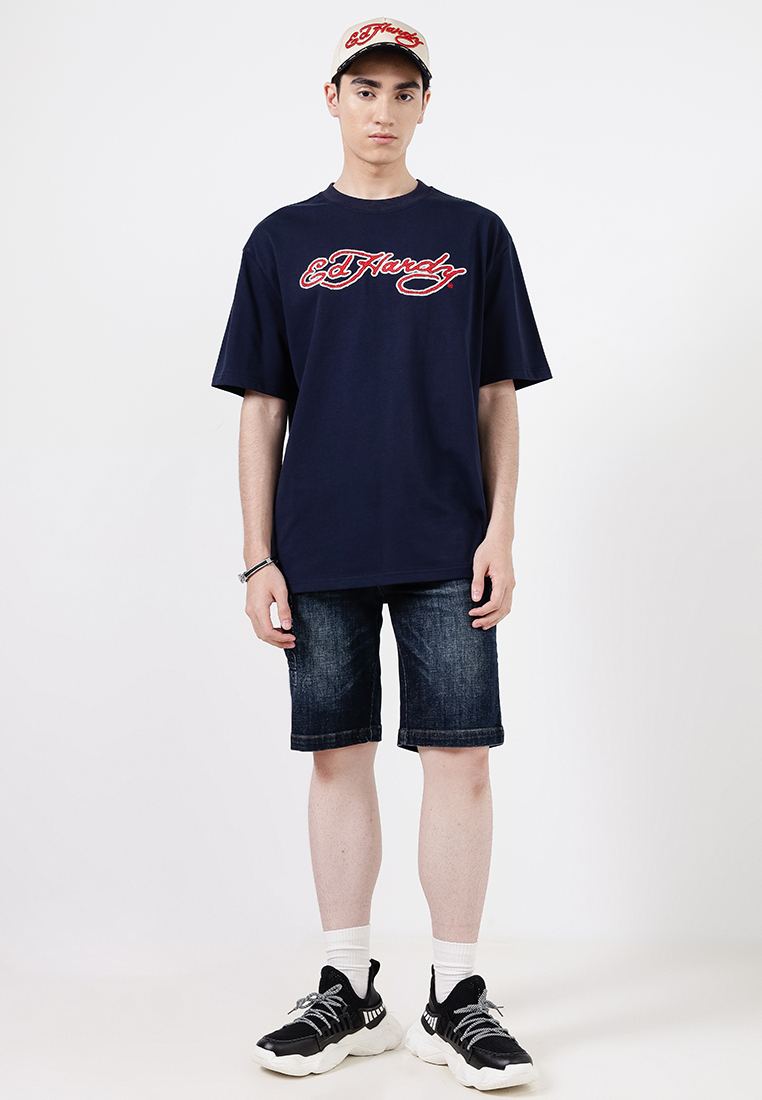 Blossom Flower Koi Oversized Tee