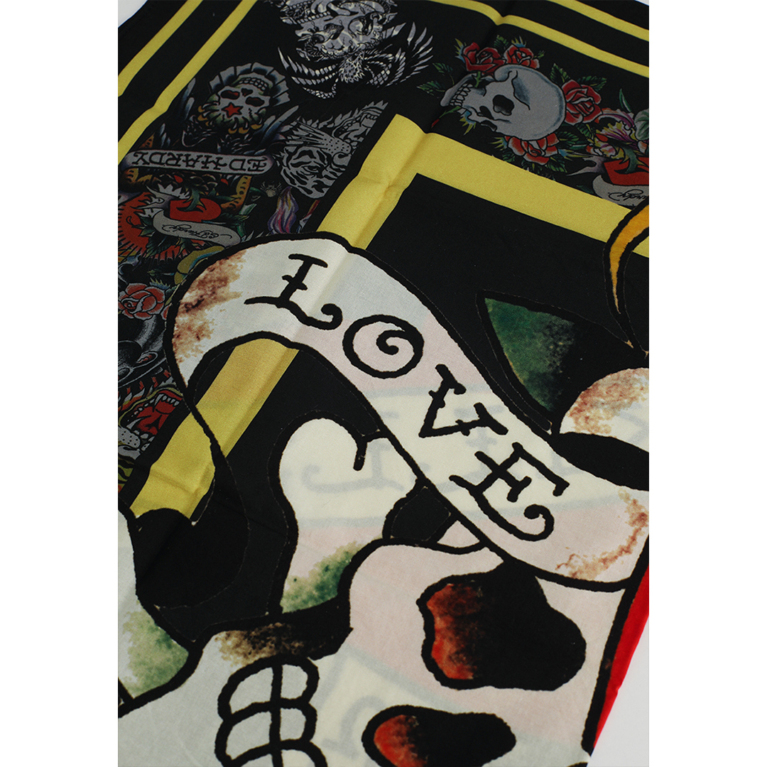 Signature Tattoos Cotton Bandana-Ed Hardy Asia