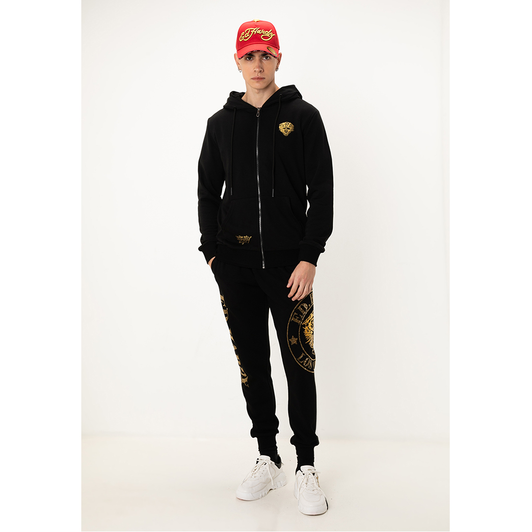 L.A Tiger Zipper Up Hoodie Jacket