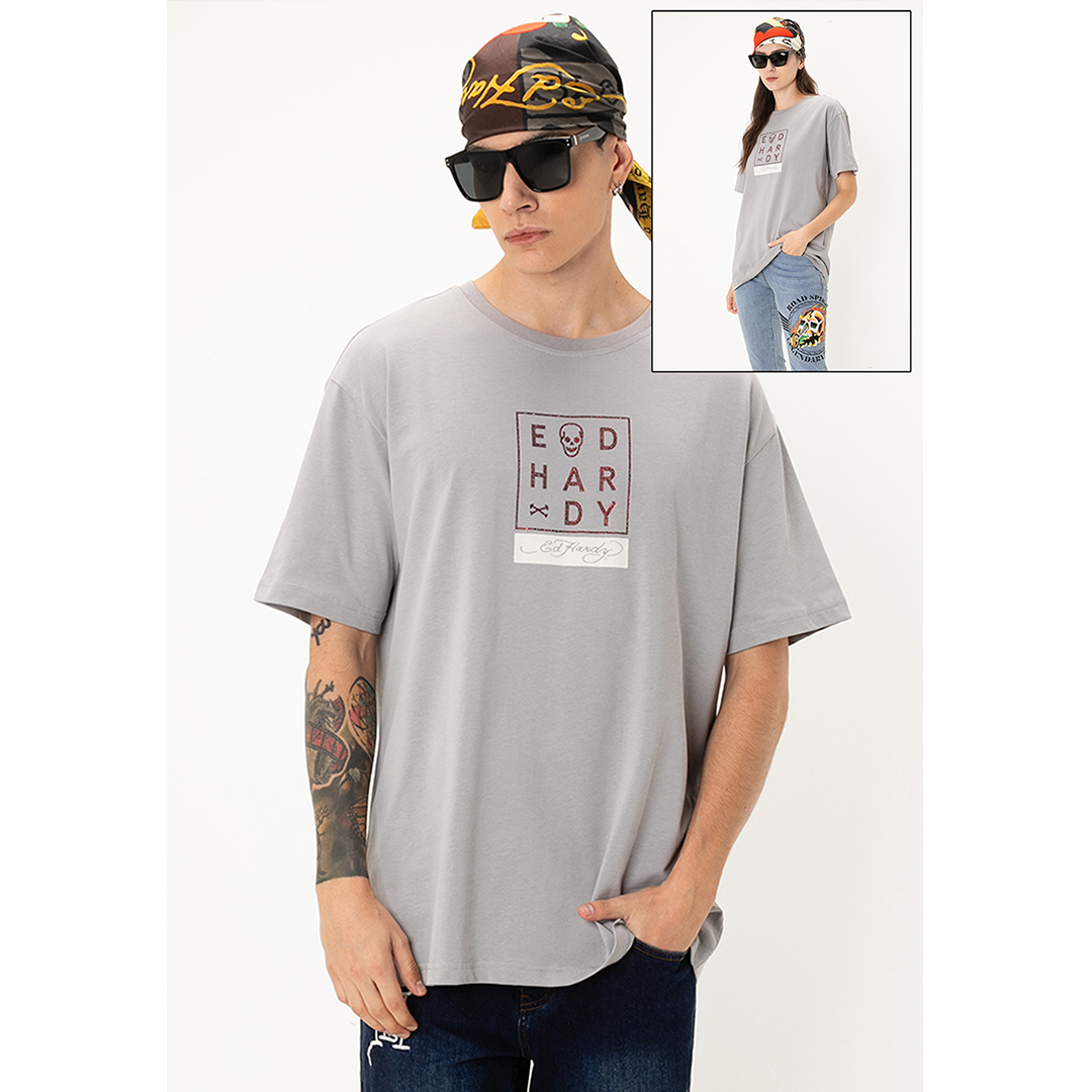 Thunder Skull Unisex Oversized Tee