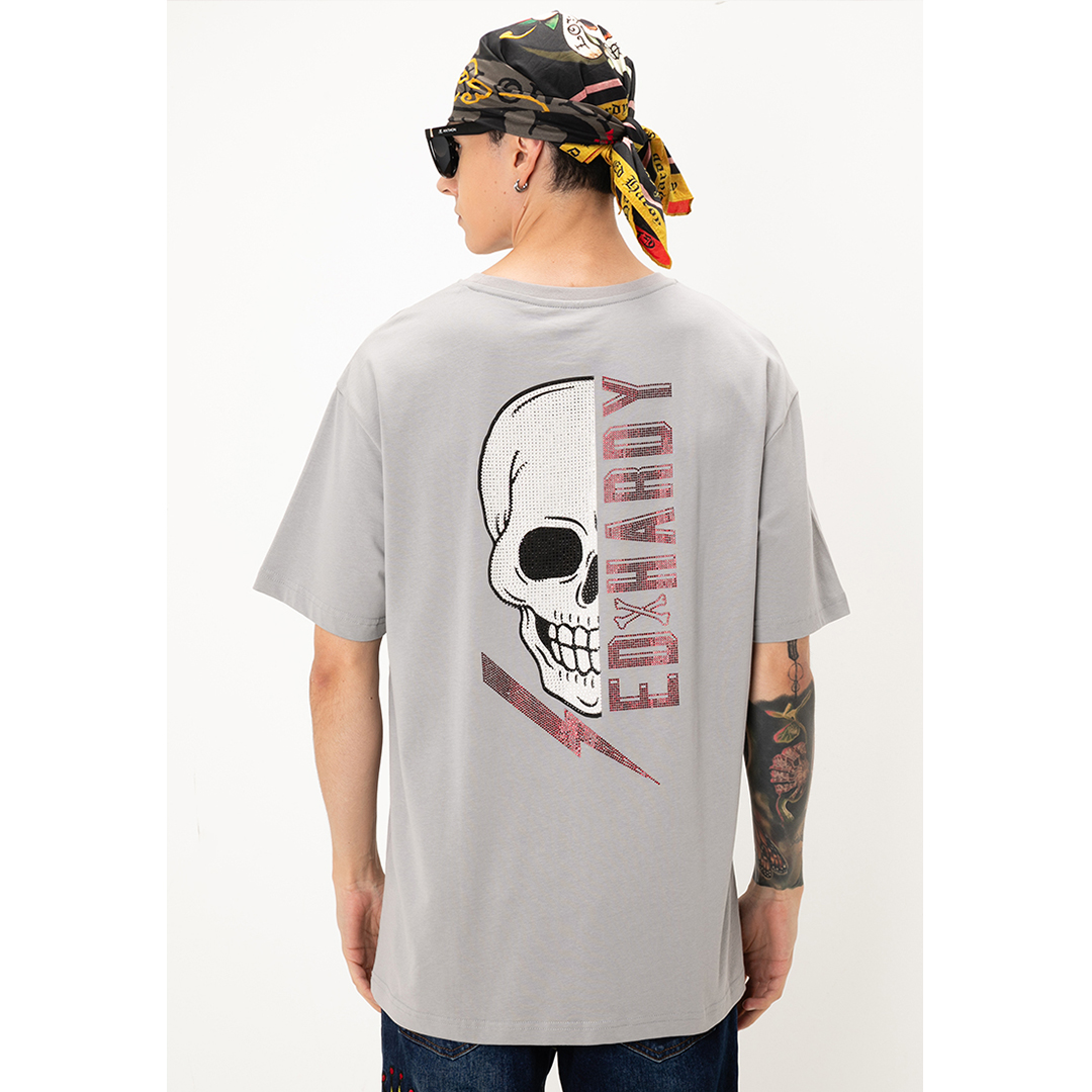 Thunder Skull Unisex Oversized Tee
