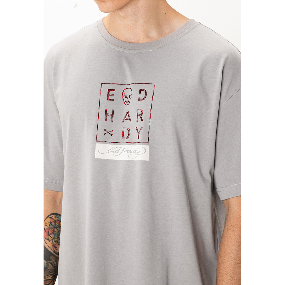 Thunder Skull Unisex Oversized Tee