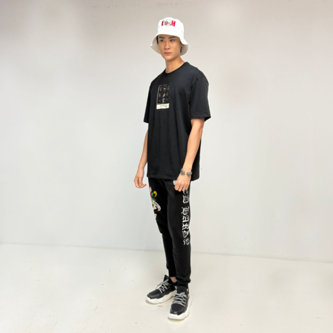 Thunder Skull Unisex Oversized Tee