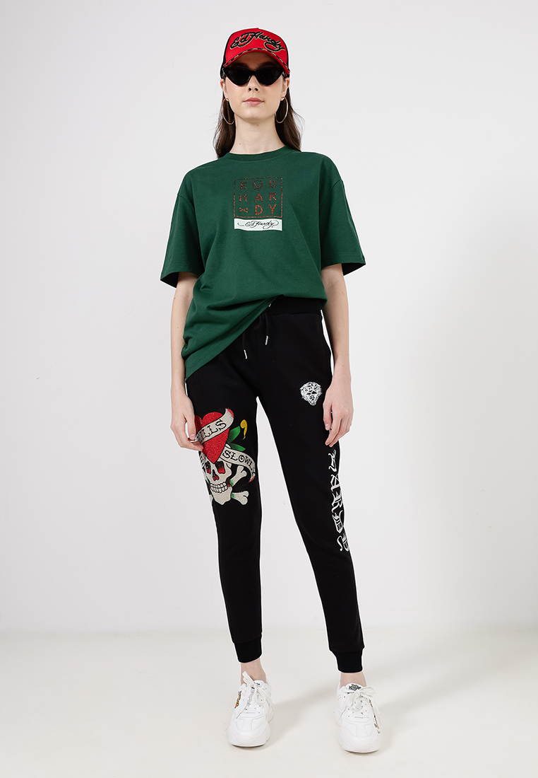 Thunder Skull Oversized Tee - Men-Ed Hardy Asia